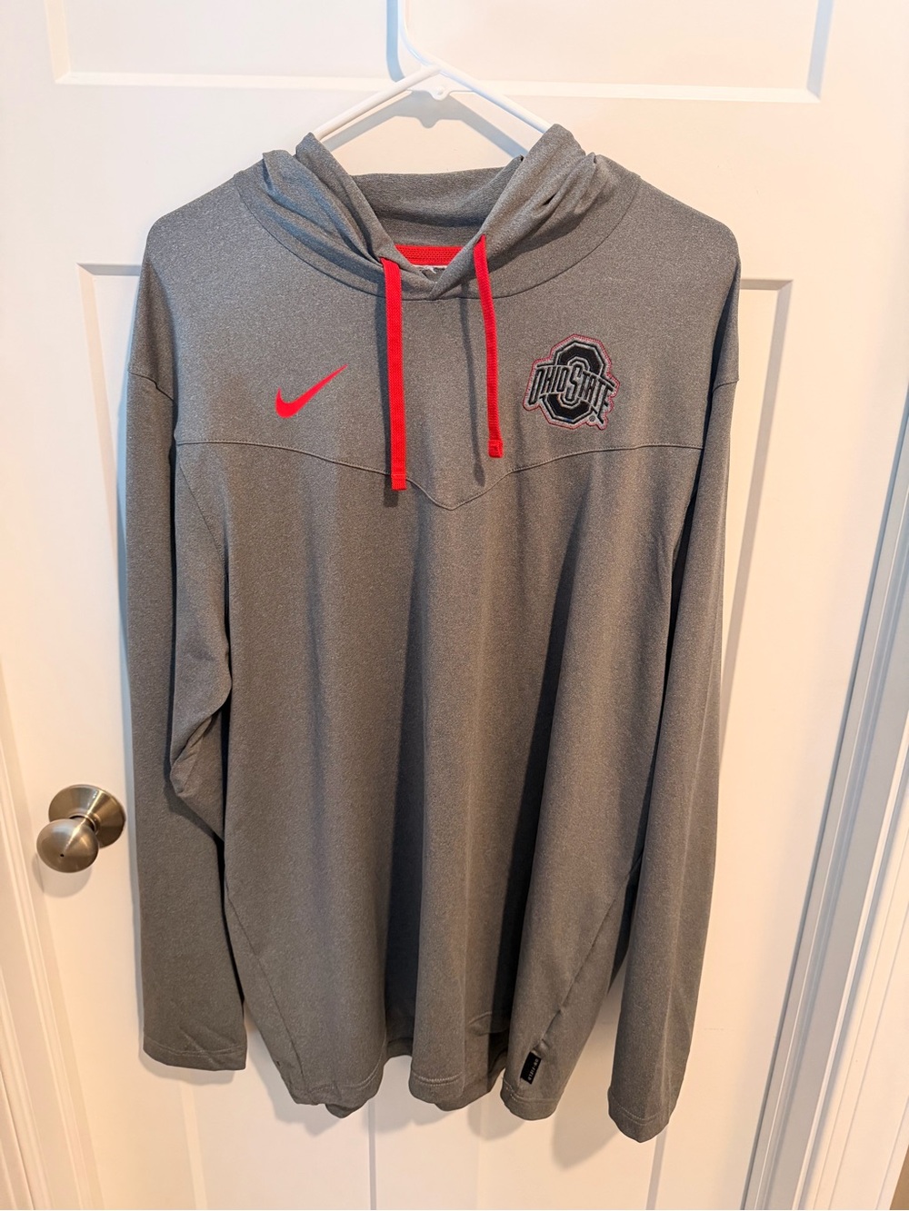 Nike Ohio State Gray Pullover Hoodie light Sweatshirt